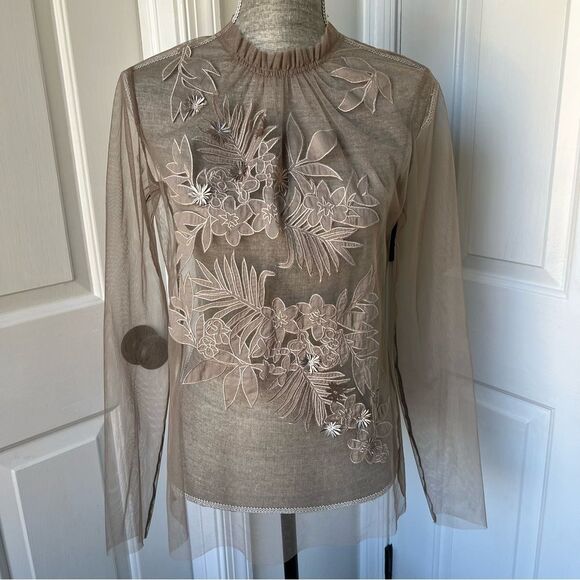 Per Se by Carlisle Delicate Sheer Top‎ 4 - Picture 1 of 5